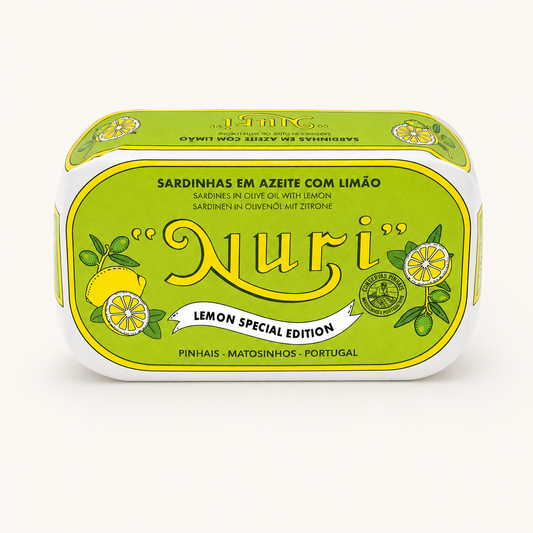 סרדינים בשמן זית עם לימון – NURI